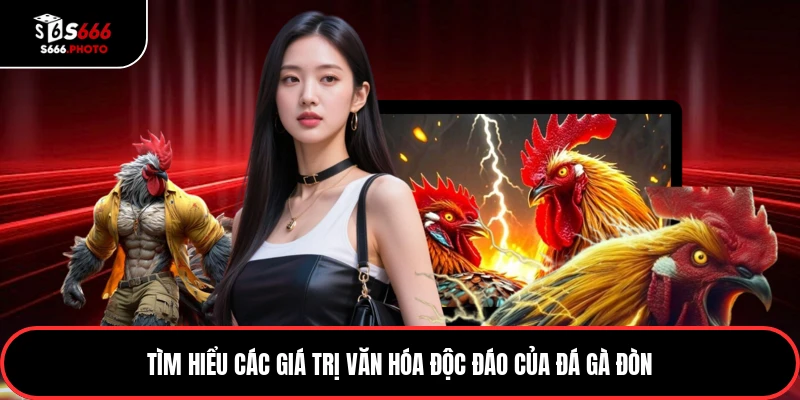 Tìm hiểu các giá trị văn hóa độc đáo của đá gà đòn